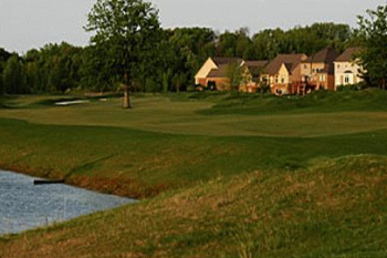 Course Greens with houses to the right